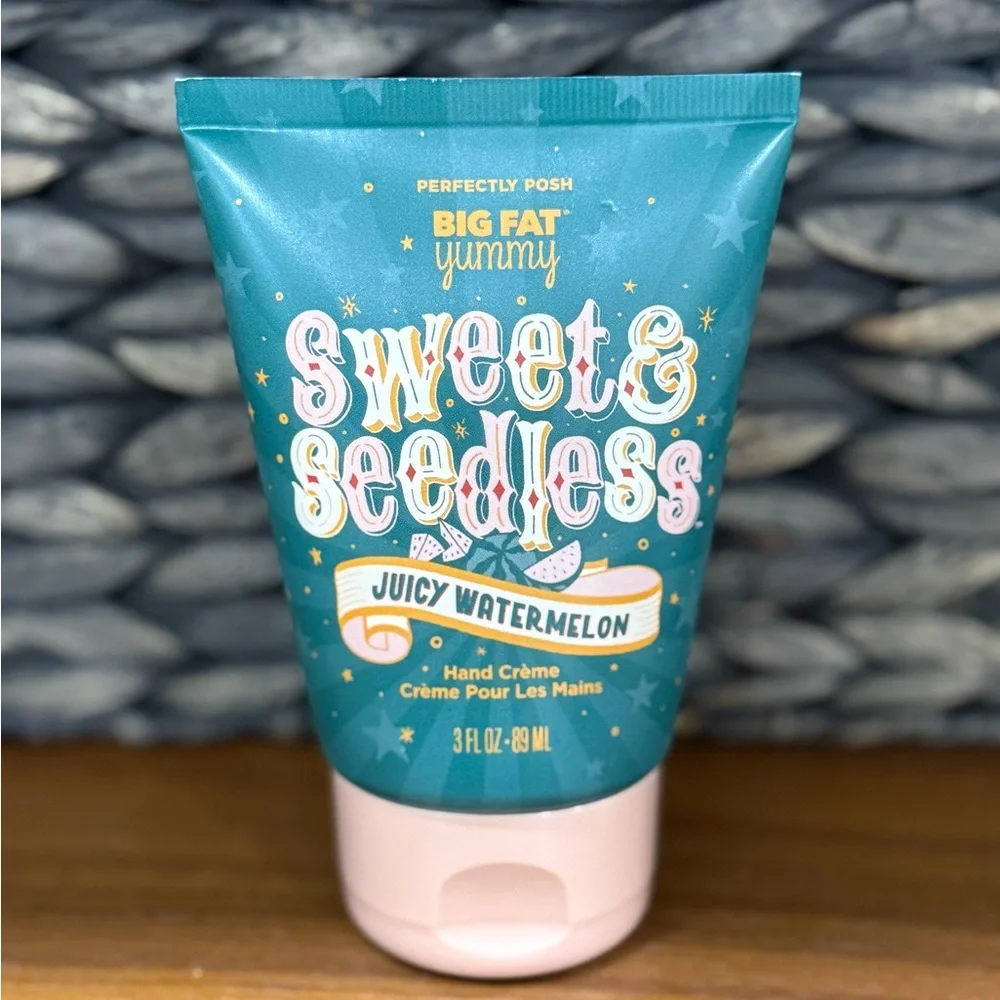 New Sealed Perfectly Posh Sweet & Seedless Big Fat Yummy Hand Crème